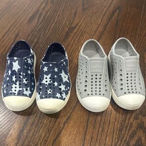 Native Toddler Water Shoes Bundle (8c) - Good condition, 2 pairs